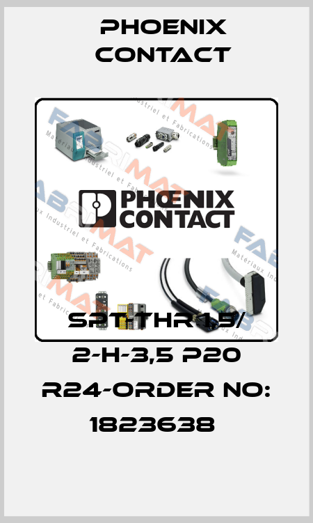 SPT-THR 1,5/ 2-H-3,5 P20 R24-ORDER NO: 1823638  Phoenix Contact