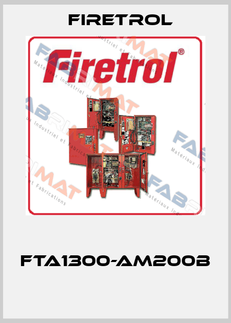  FTA1300-AM200B   Firetrol