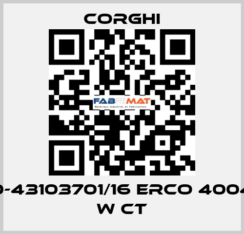 0-43103701/16 ERCO 4004 W CT Corghi