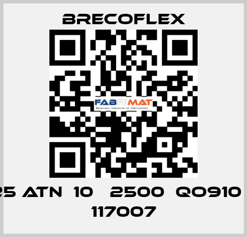 25 ATN  10   2500  QO910     117007 Brecoflex