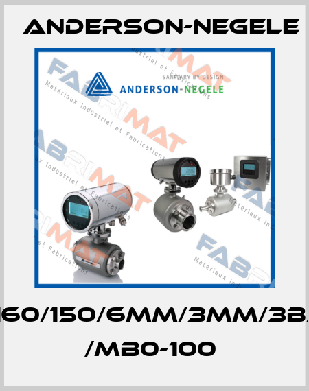 TFP-160/150/6MM/3MM/3B/MPU /MB0-100  Anderson-Negele