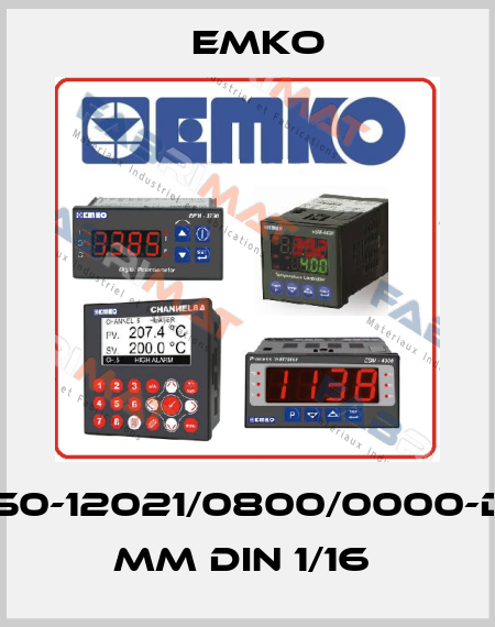 ESM-4450-12021/0800/0000-D:48x48 mm DIN 1/16  EMKO