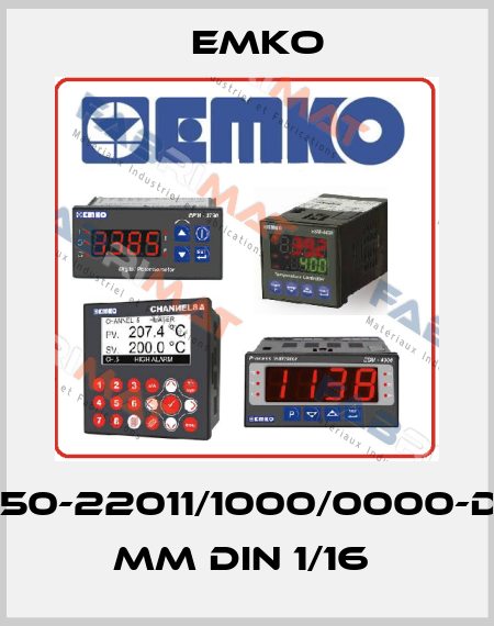 ESM-4450-22011/1000/0000-D:48x48 mm DIN 1/16  EMKO