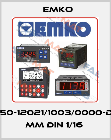 ESM-4450-12021/1003/0000-D:48x48 mm DIN 1/16  EMKO