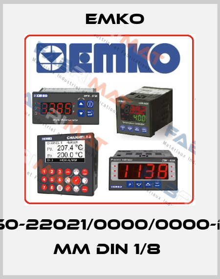 ESM-4950-22021/0000/0000-D:96x48 mm DIN 1/8  EMKO