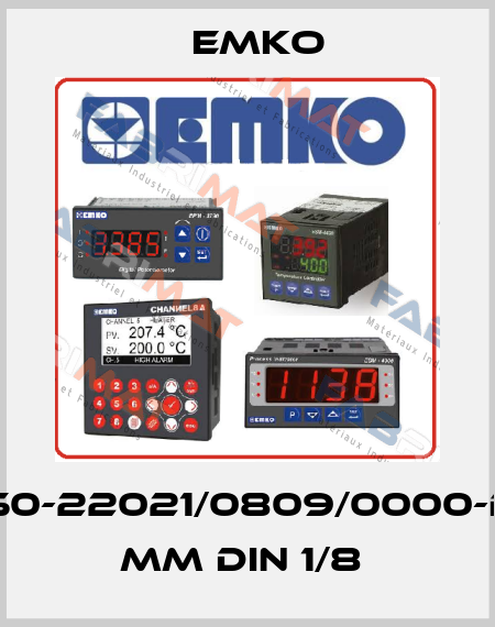 ESM-4950-22021/0809/0000-D:96x48 mm DIN 1/8  EMKO