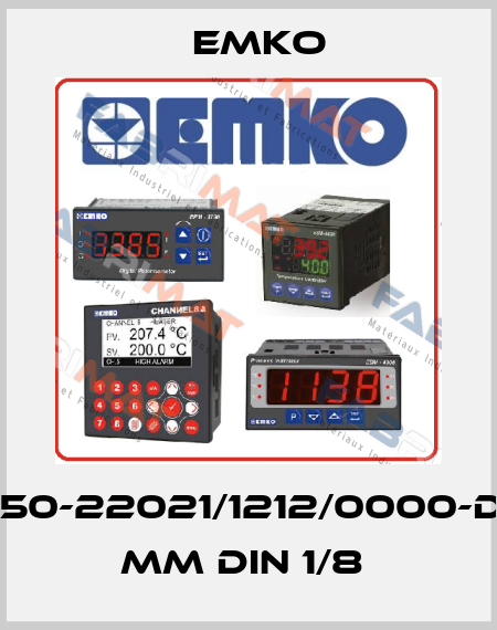 ESM-4950-22021/1212/0000-D:96x48 mm DIN 1/8  EMKO