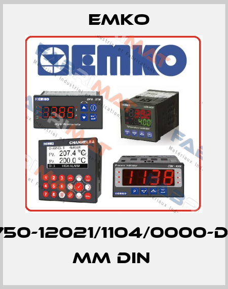 ESM-7750-12021/1104/0000-D:72x72 mm DIN  EMKO