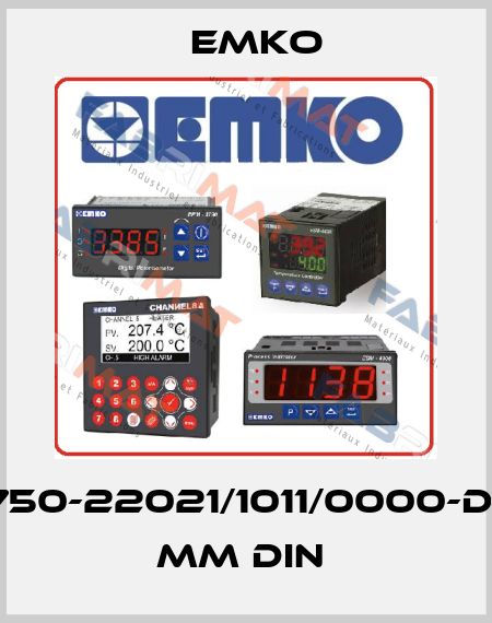 ESM-7750-22021/1011/0000-D:72x72 mm DIN  EMKO