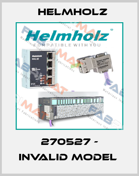 270527 - invalid model  Helmholz