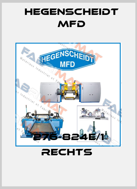 276-824E/1 RECHTS  Hegenscheidt MFD