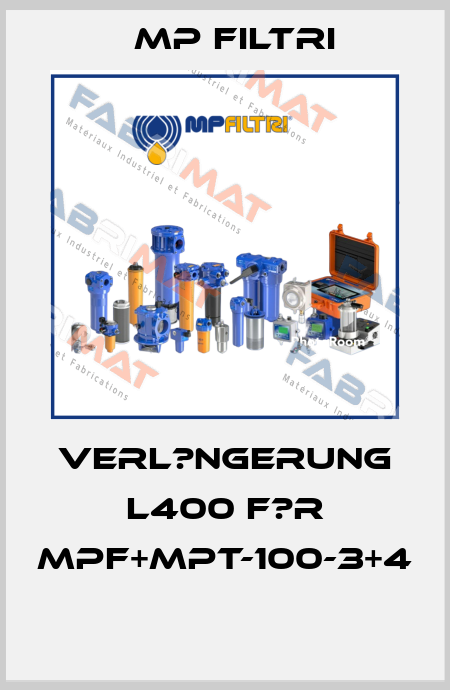 Verl?ngerung L400 f?r MPF+MPT-100-3+4  MP Filtri