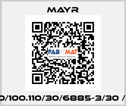 0/100.110/30/6885-3/30 /  Mayr