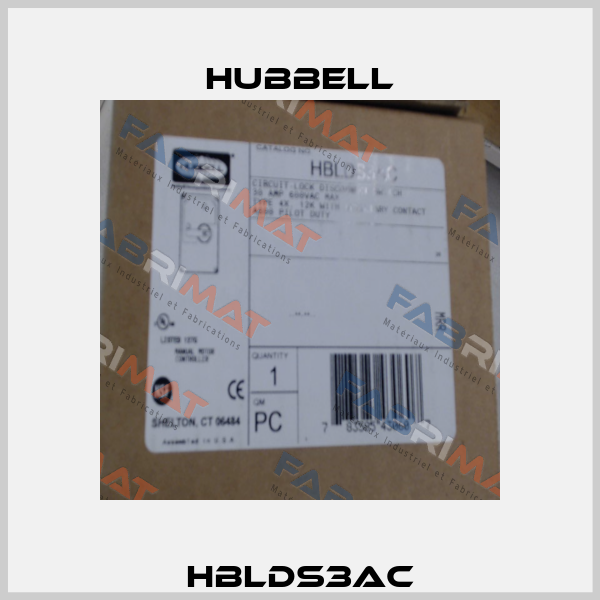 HBLDS3AC Hubbell