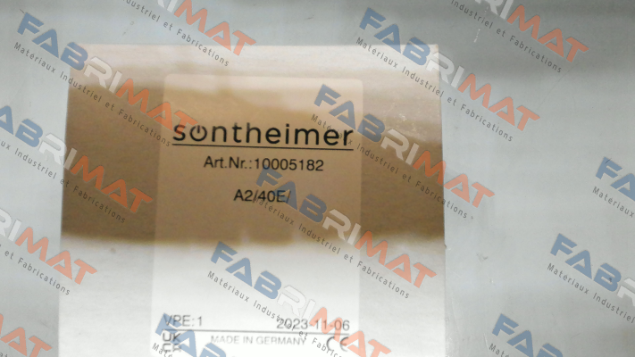 A2/40E // 10005182 Sontheimer