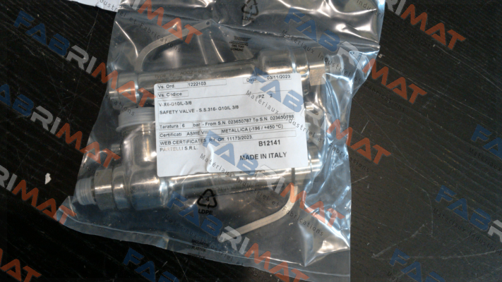 013415510/G10/L Nuova General Instruments