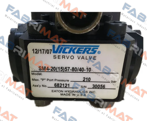 SM420(15)5780/4010 / 682121 Vickers (Eaton)