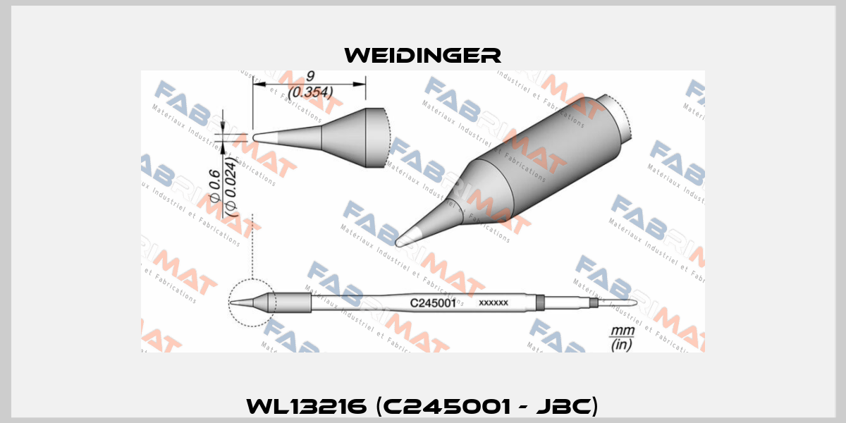 WL13216 (C245001 - JBC) Weidinger