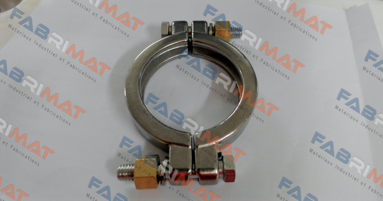 BoIted  Tri clamp, SS304 / 2,5" Dernord