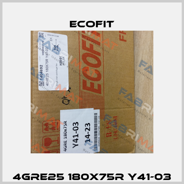 4GRE25 180X75R Y41-03 Ecofit