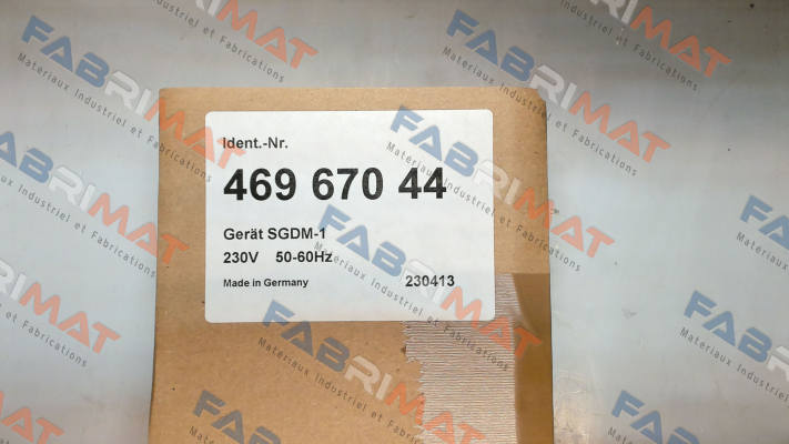 46967044 / SGDM-1 220-240 V Demag