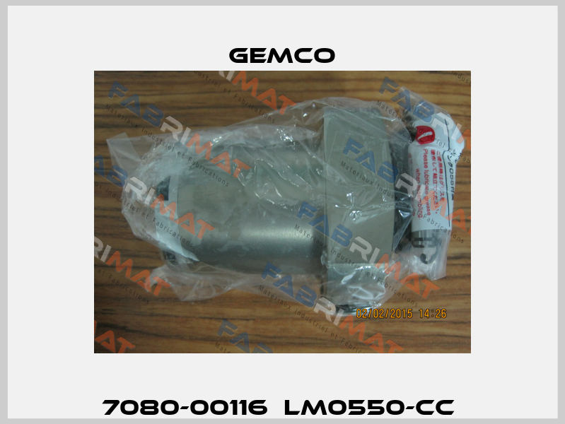 7080-00116  LM0550-CC  Gemco