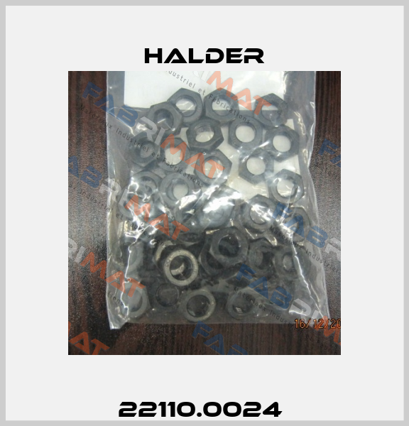 22110.0024  Halder