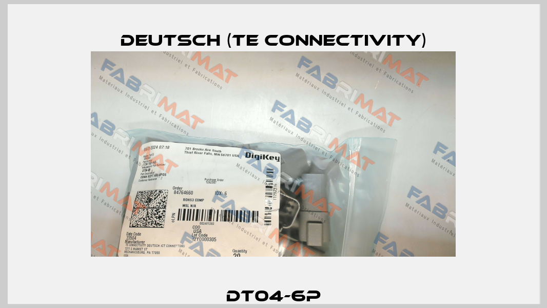 DT04-6P Deutsch (TE Connectivity)