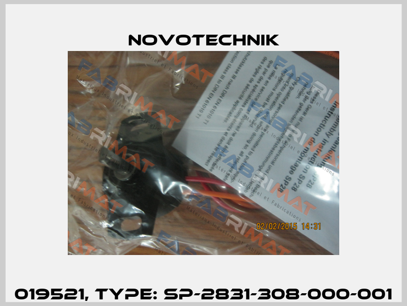019521, Type: SP-2831-308-000-001 Novotechnik