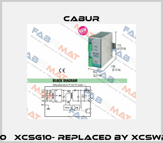 CSG10   XCSG10- replaced by XCSW241C  Cabur