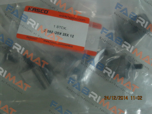 Z 092 /25X 25X 12   563170  Hasco