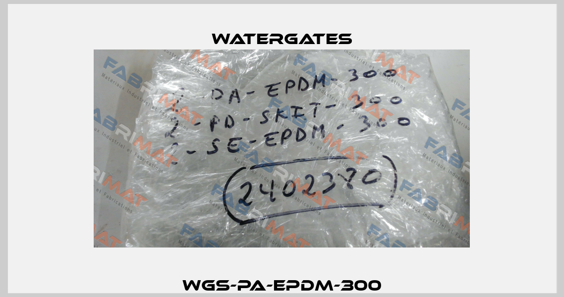 WGS-PA-EPDM-300 Watergates