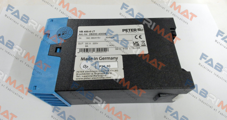 2B200.40006 / VB 400-6LT Peter Electronic