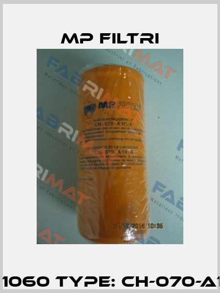 P/N: 1060 Type: CH-070-A10-A  MP Filtri