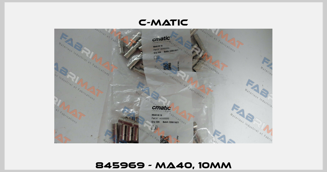 845969 - MA40, 10mm C-Matic