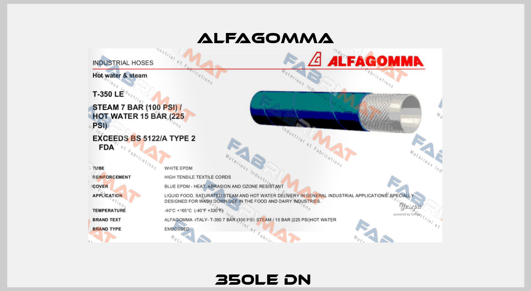 350LE DN  Alfagomma