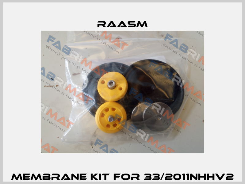 membrane kit for 33/2011NHHV2 Raasm