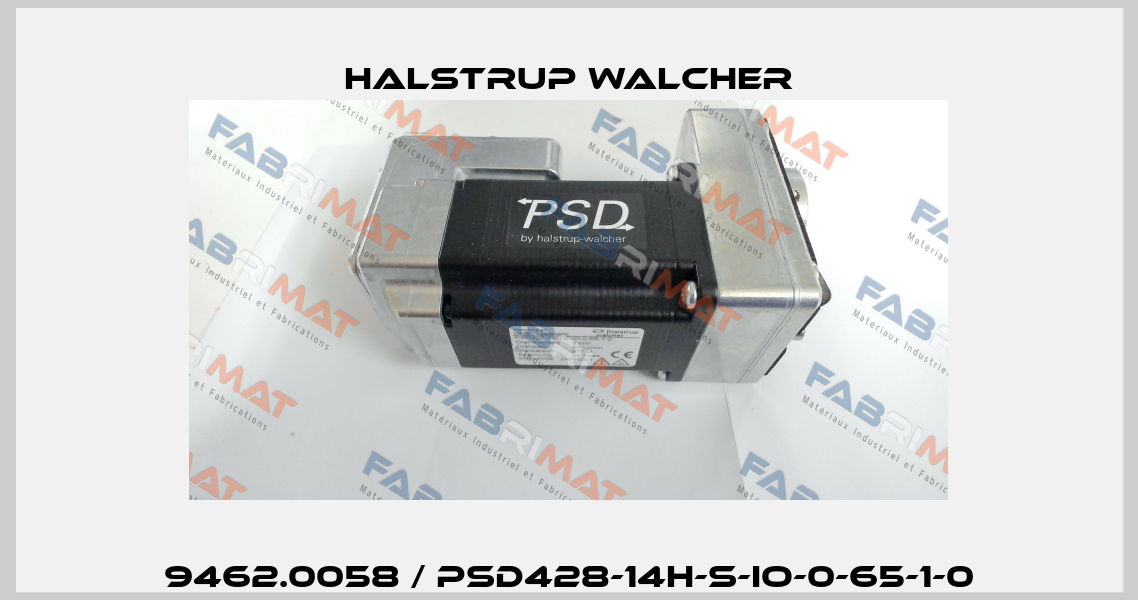 9462.0058 / PSD428-14H-S-IO-0-65-1-0 Halstrup Walcher