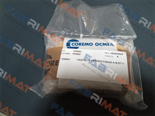 Z50021 Coremo Ocmea S.p.A.