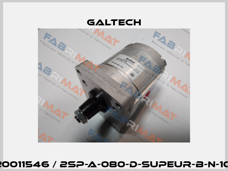 1GP20011546 / 2SP-A-080-D-SUPEUR-B-N-10-0-N Galtech