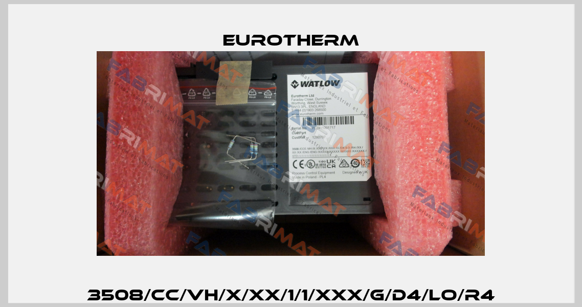 3508/CC/VH/X/XX/1/1/XXX/G/D4/LO/R4 Eurotherm