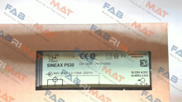 Sineax P 530 Gossen Metrawatt