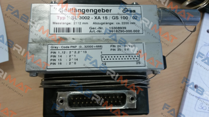 SL3002-XA15/GS100/02 OEM FSG Fernsteuergeräte