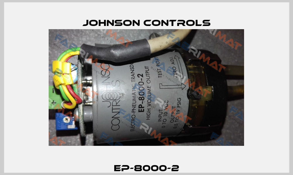 EP-8000-2 Johnson Controls