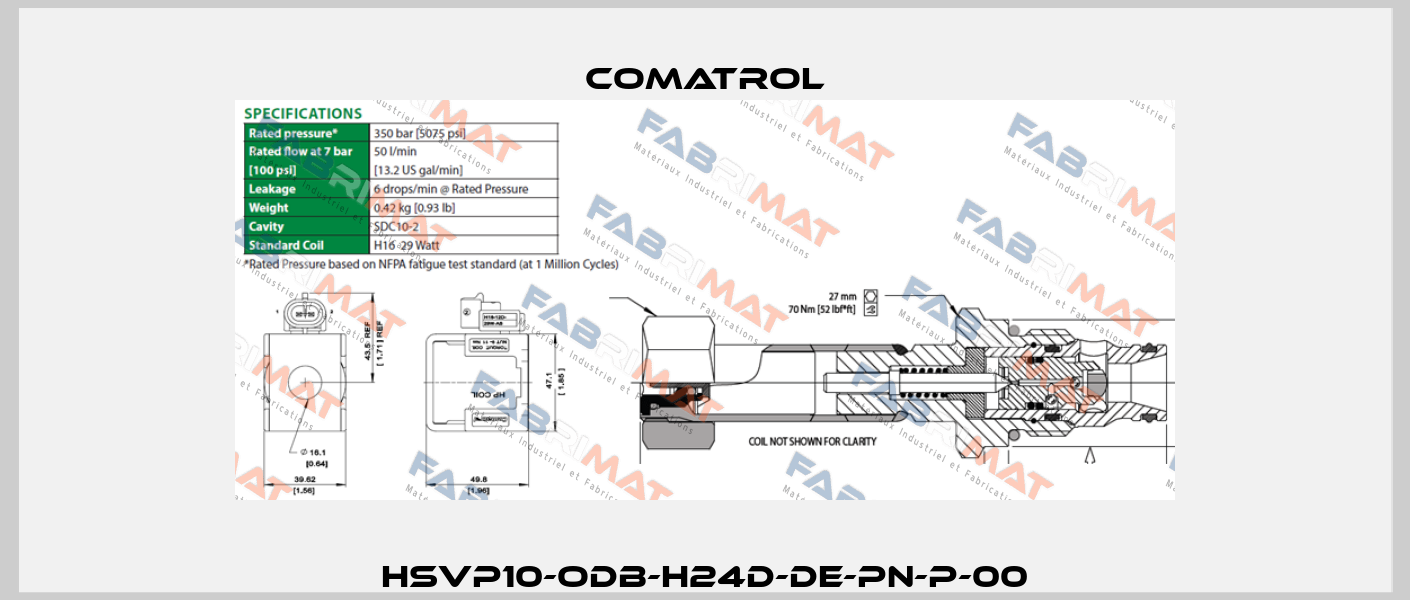 HSVP10-ODB-H24D-DE-PN-P-00 Comatrol