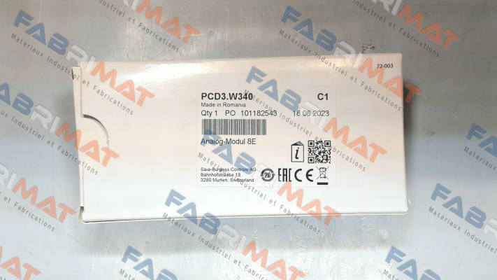PCD3.W340 PN 9600053 Saia-Burgess