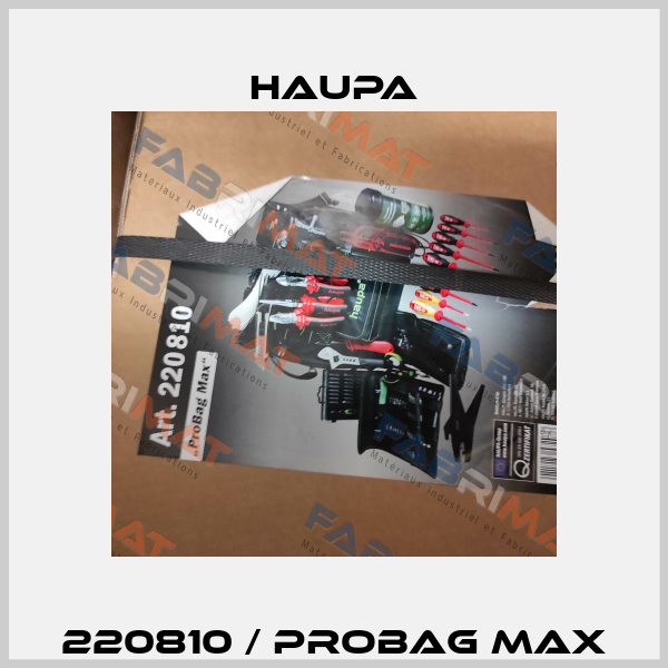 220810 / ProBag Max Haupa