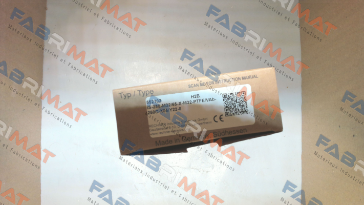 p/n: 552102, Type: IS-250-M32/65-X-M32-PTFE/VAb-250C-X05/Y22-0 Rechner