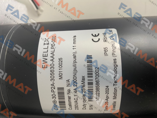 CAHB30-P2A-305630-AAALPO-000 evellix