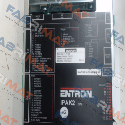 IPAK2V2 Timer/  01-70-28 Entron